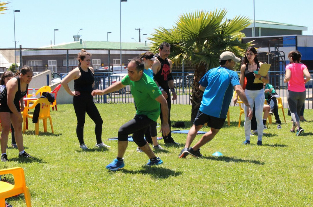 team training session